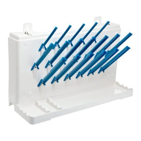 Bel-Art Bel-Art F18933-0011 Lab-Aire II Single-Sided Non-Electric Benchtop or Wallmount Dryer, 1-Tier F18933-0011